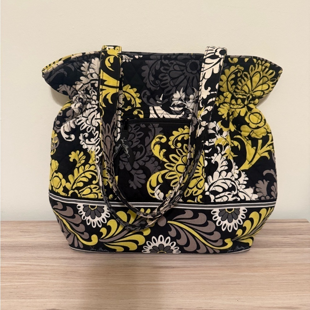 Vera Bradley Yellow & Black Purse Bag